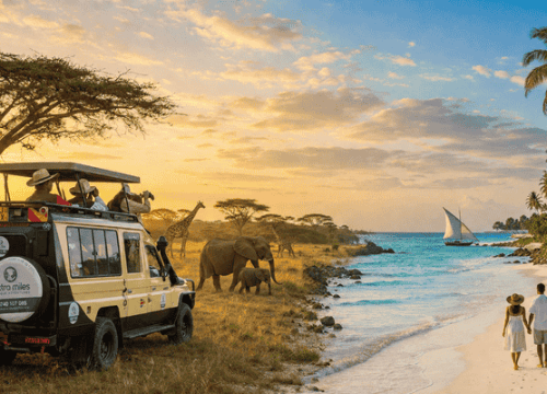 Bush & Beach Safari Combo in Kenya
